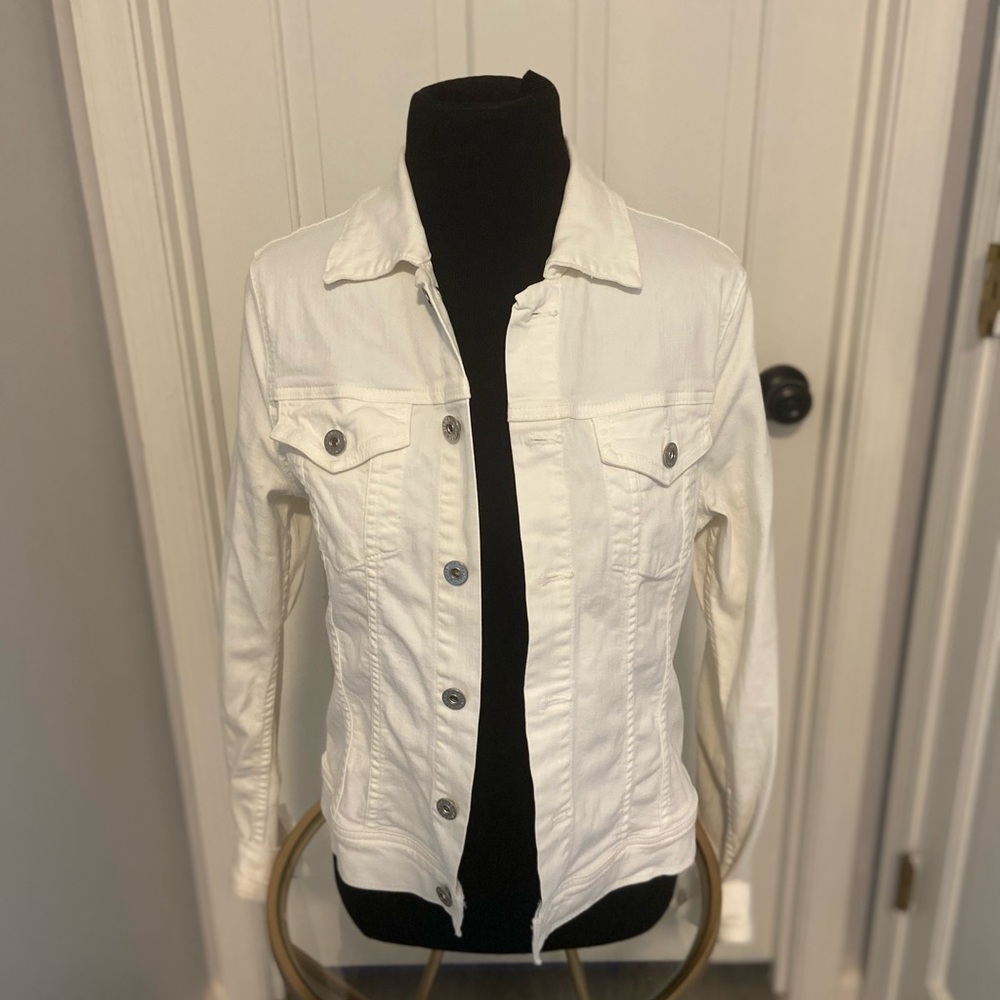 AG white jean jacket